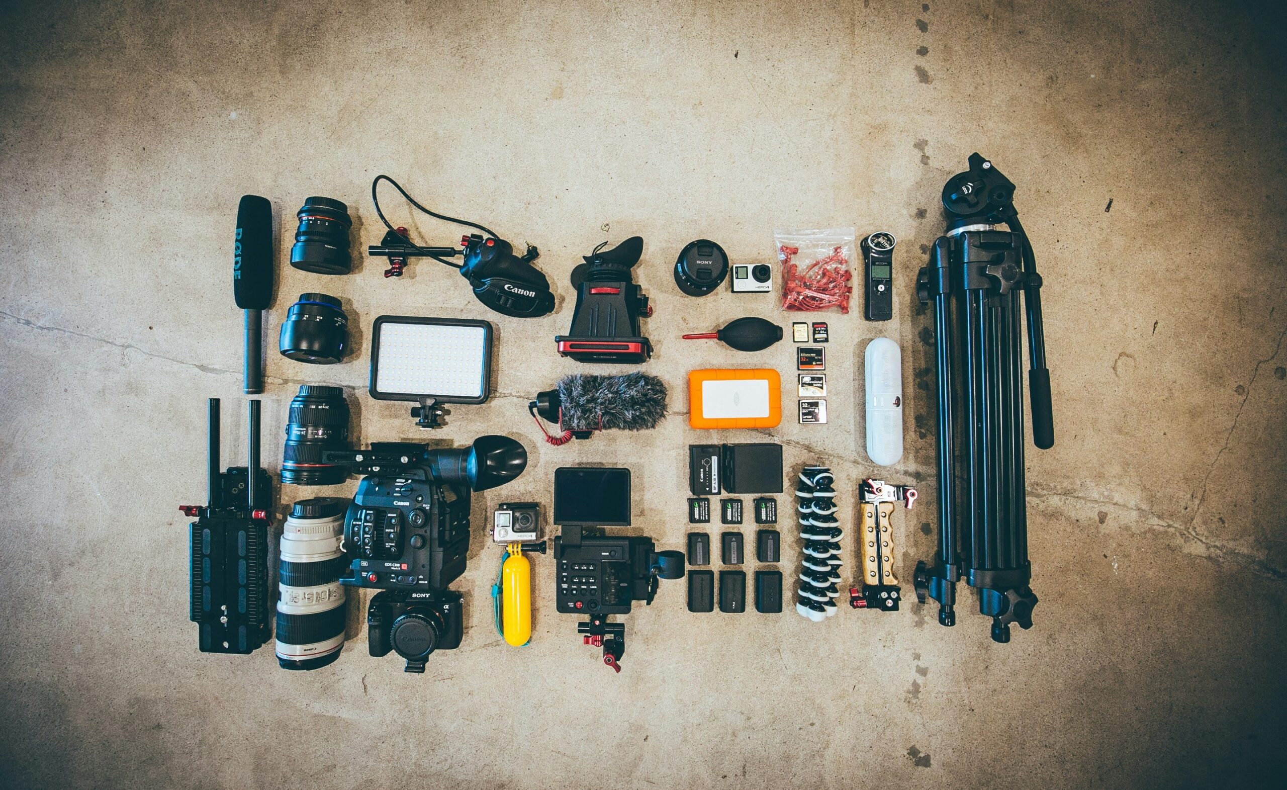 travel vlogging setup